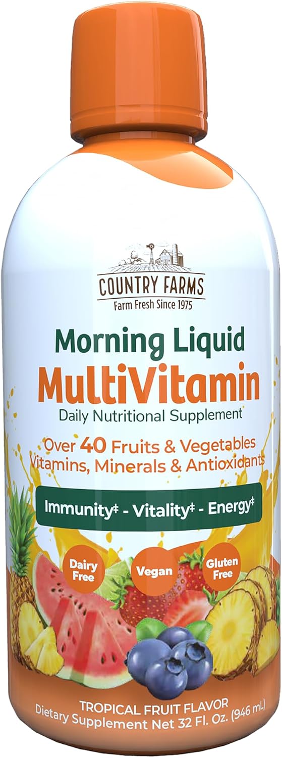 Morning Liquid Multivitamin, 32 fl oz Z59505
