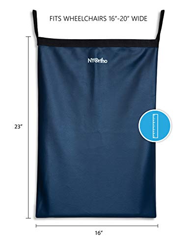 Wheelchair Foot Rest Extender Elevating Pad Leg Cushion Protector with Carrying Bag W282072