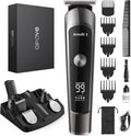 Electric Beard Trimmer, All-in-1 Multi-Grooming Hair Trimmer Kit, Cordless Clippers with Waterproof X25855