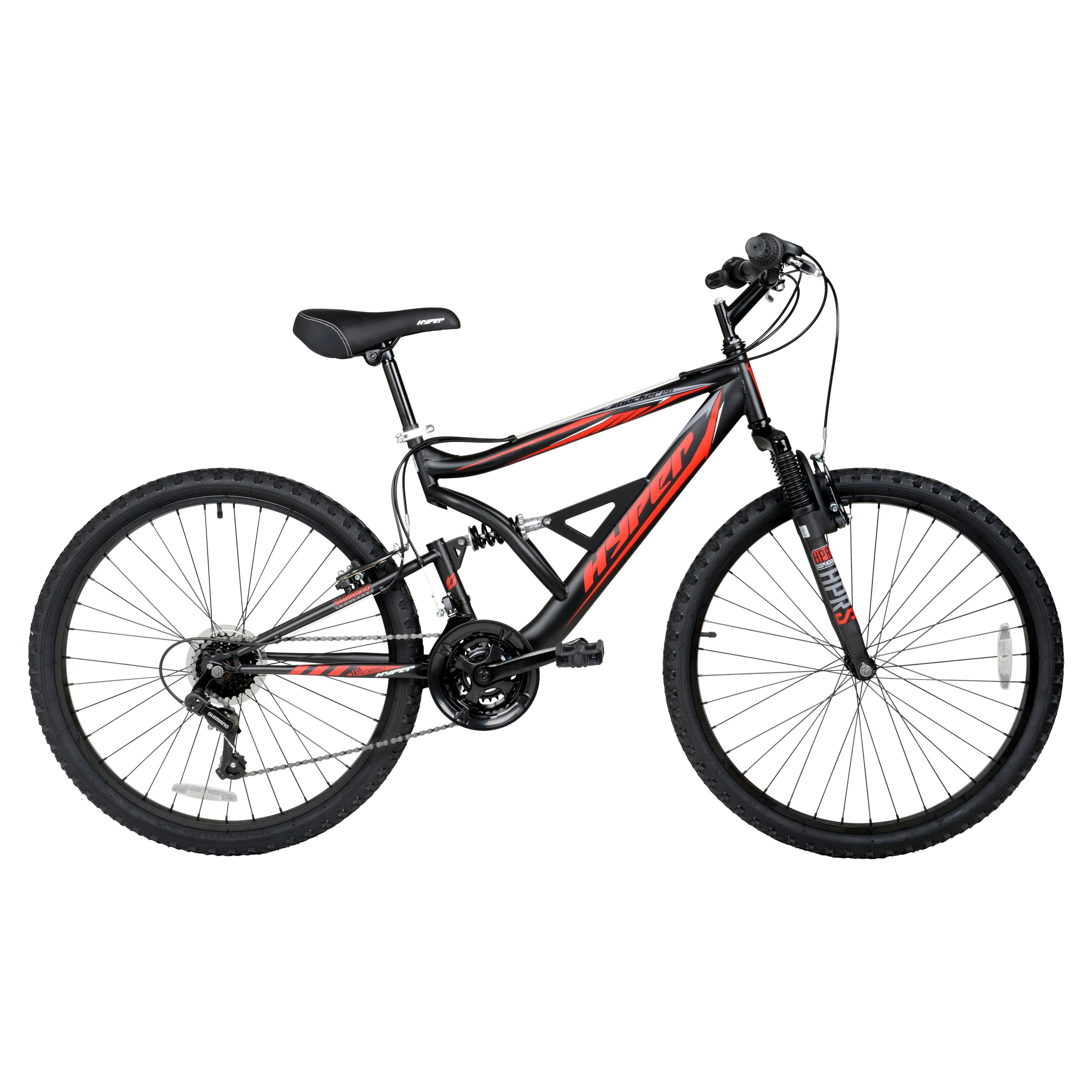 26 Shocker Mountain Bike Black Red Q60348