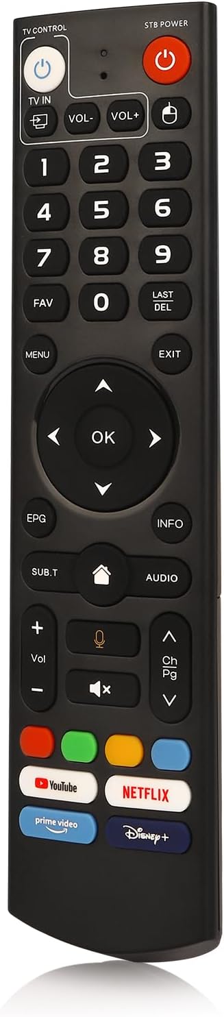 Black Bluetooth Voice Remote Control D22640