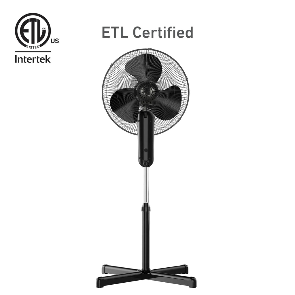 16" Stand Fan With Remote Control P19065