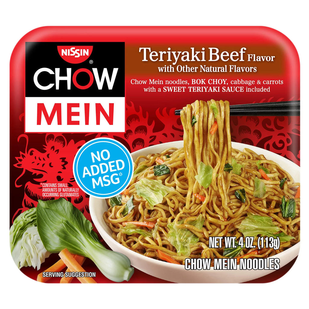 Teriyaki Beef Chow Mein Noodles (4 oz., 12 ct.) U520651