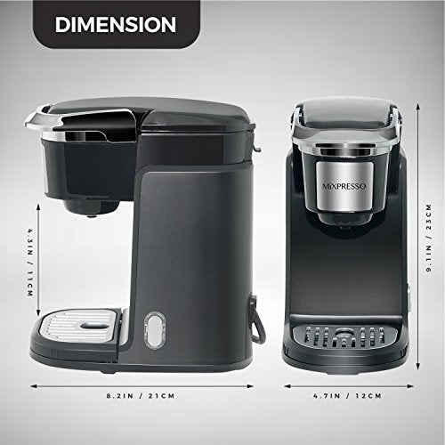 Black Single Cup Coffee Maker D578695