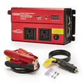 1000w 12v DC to 110v Power Inverter with Dual AC Outlets USB and Type-C F44029