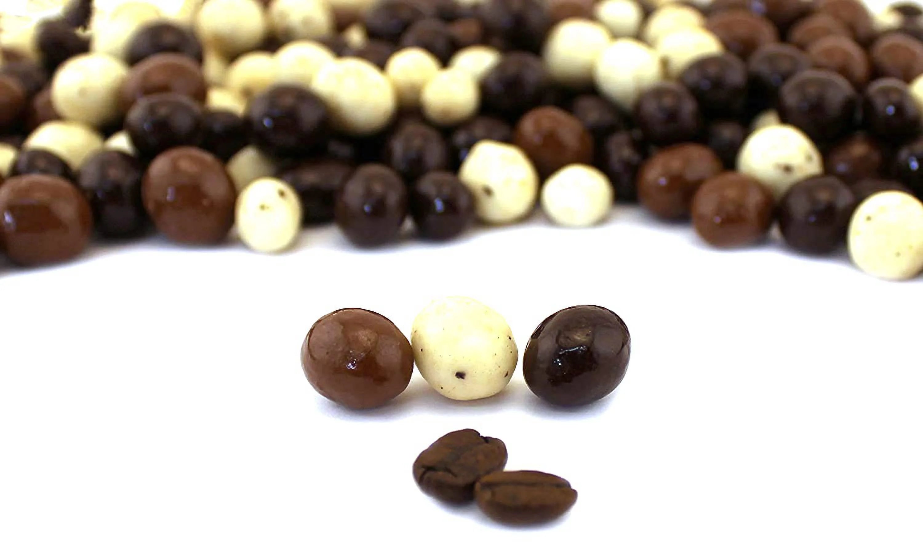 Chocolate Covered Espresso Beans Candy 1 Pound Bag (2 Count) B46077