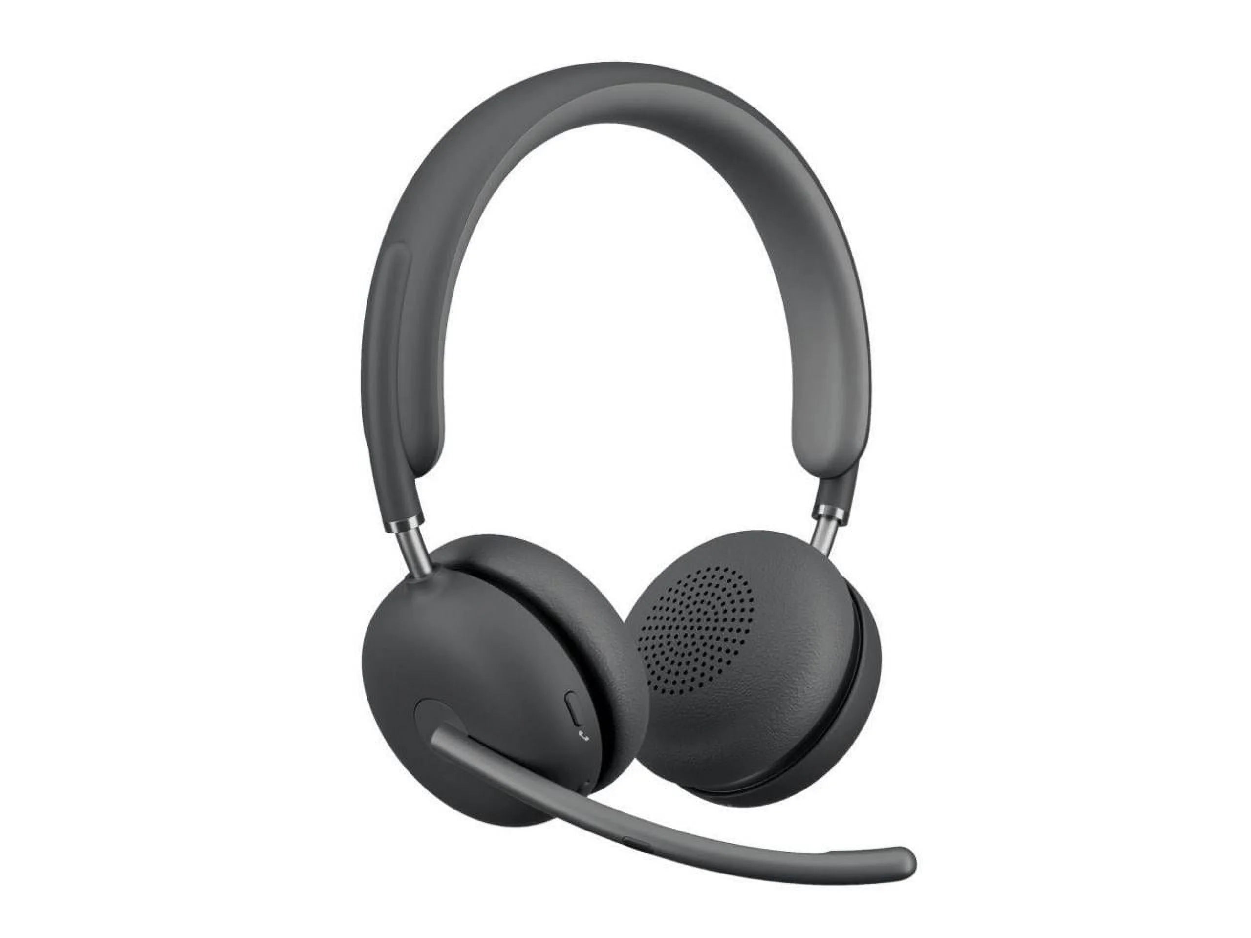 Wireless Bluetooth Over-the-head Headset with Microphone Graphite X65239