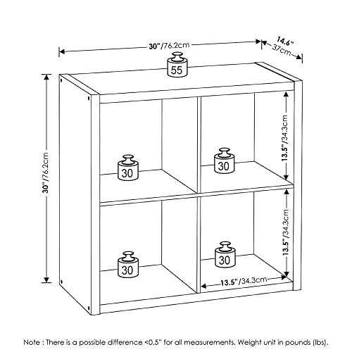 White 8-Cube Storage Organizer N5800