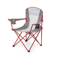 Oversized Quad Folding Outdoor Camp Chair - Brilliant Red J97121