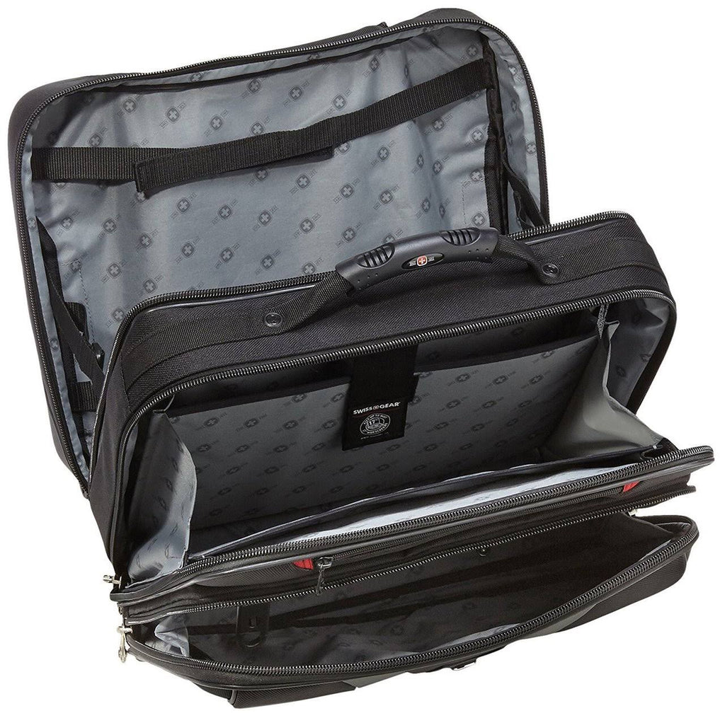Black Nylon Rolling Case for 17-inch Notebooks Z912806