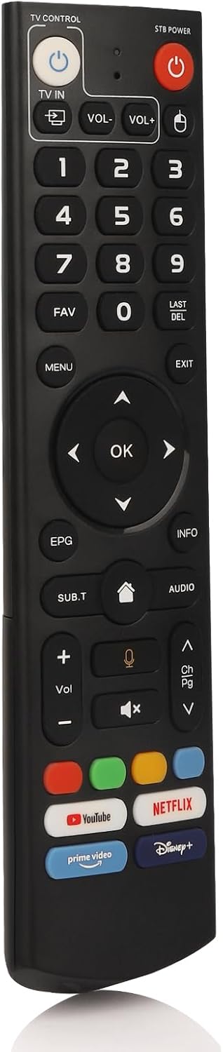 Black Bluetooth Voice Remote Control D22640