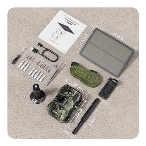 4G LTE Cellular Trail Camera with Live Streaming M74811