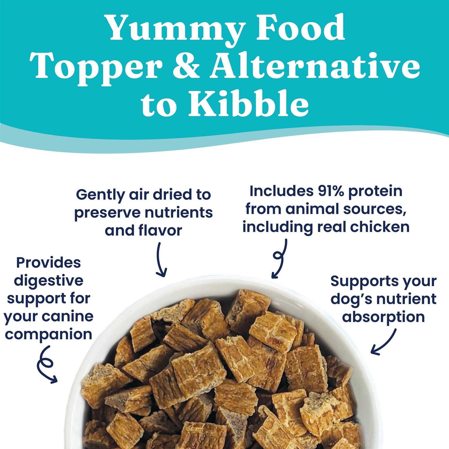 Air Dried Dog Food Topper O810853