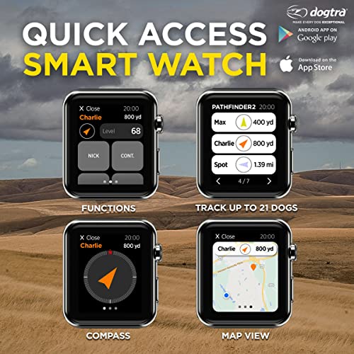 GPS Dog Training Collar with Remote, 9 Mile Range, Tracking D6931