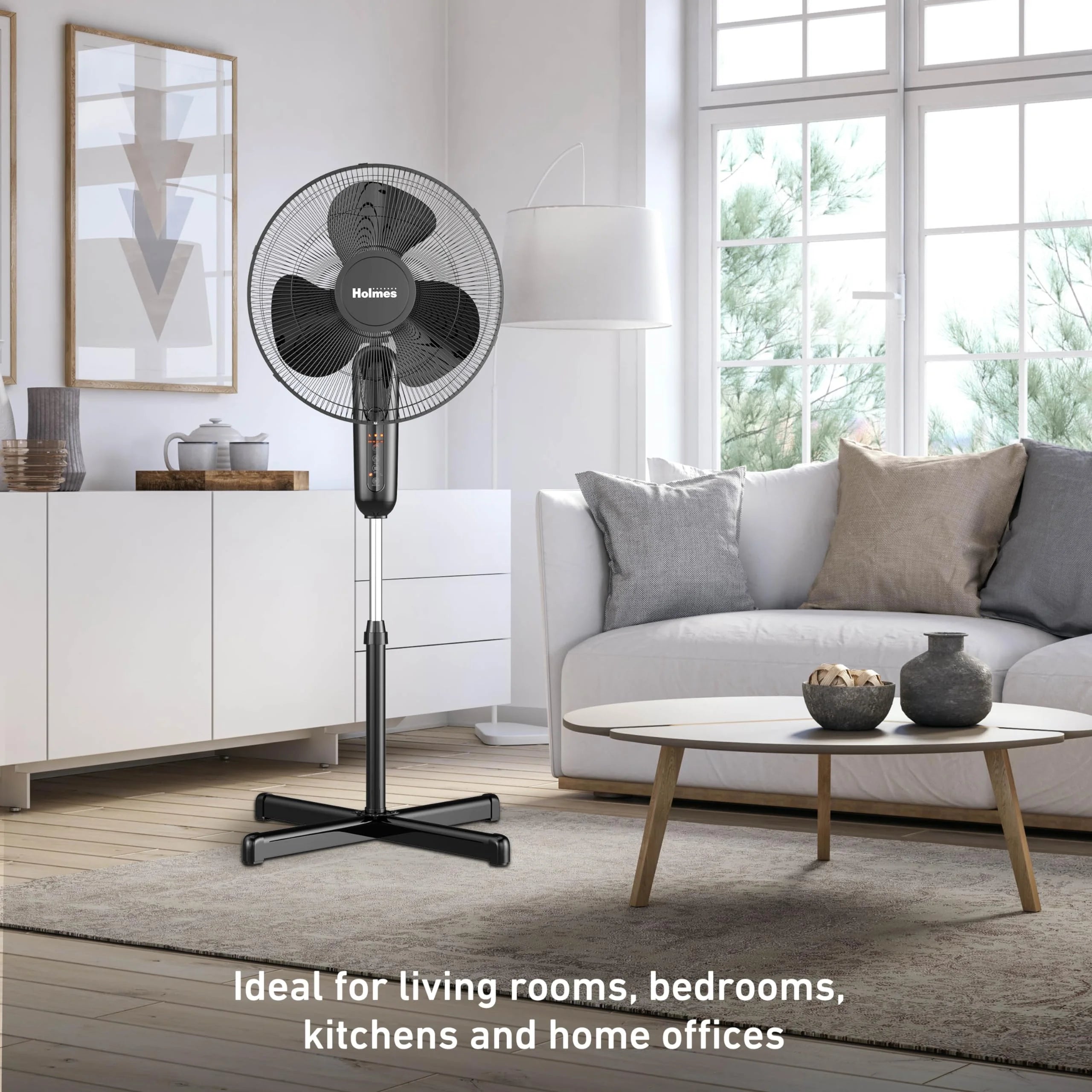 16" Stand Fan With Remote Control P19065