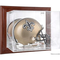 New Orleans Saints Wall Mounted Logo Helmet CASE J27044