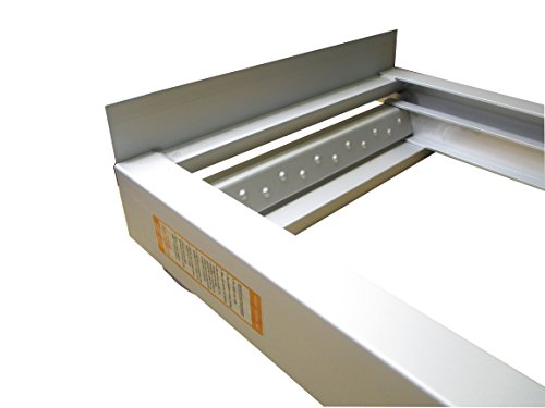 Anodized Aluminum 4 Step Flat Front Ladder Capacity 300lbs M1918