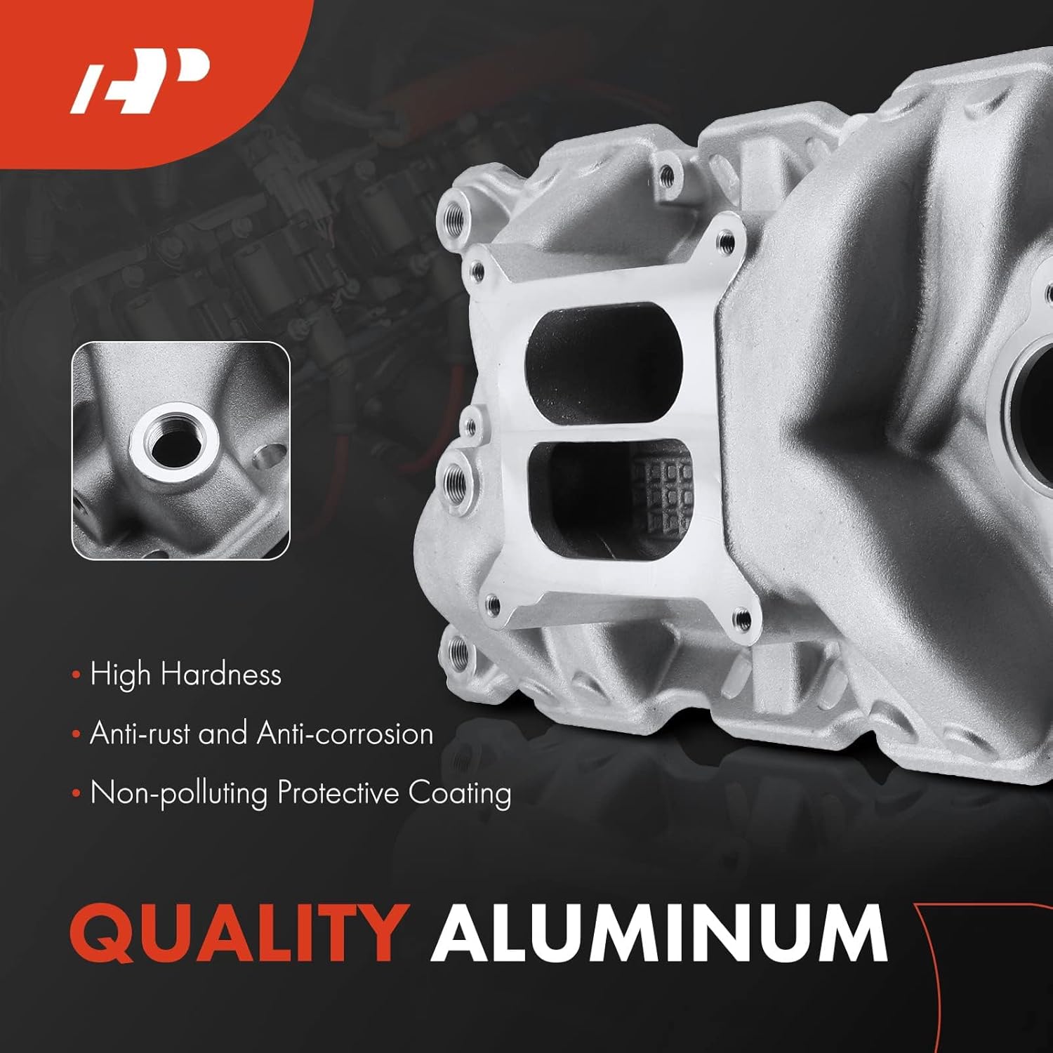 Aluminum Dual Plane High-Rise Intake Manifold C502818
