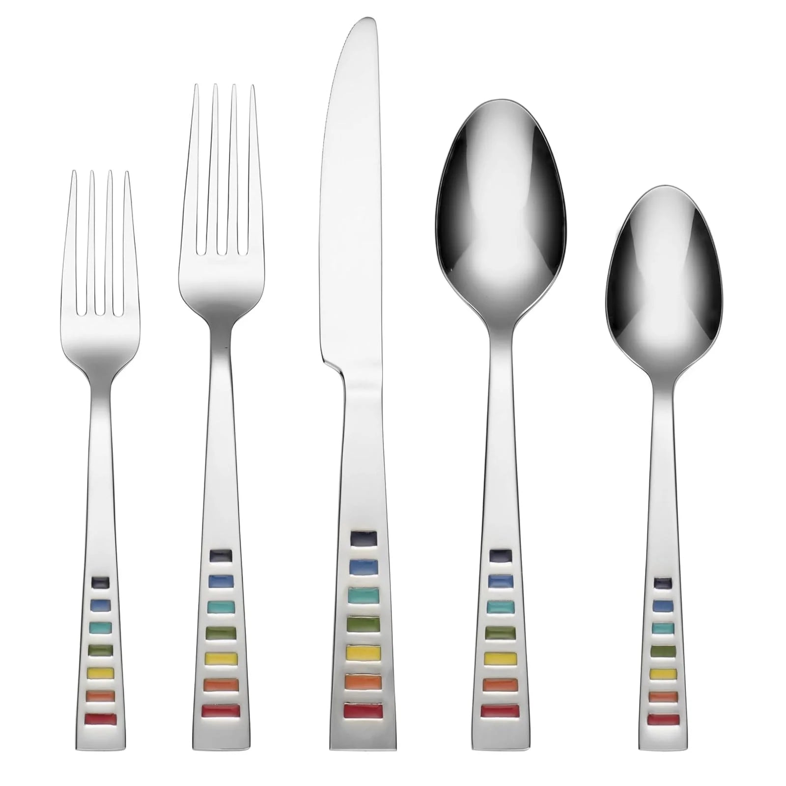 20pc Stainless Steel Flatware Set Y896