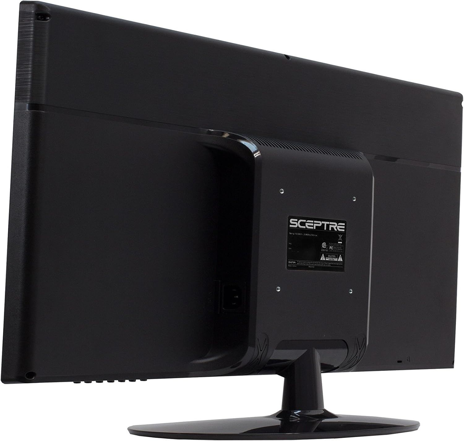 24 Inch 75Hz Slim LED Monitor with Build-in Speakers HDMI VGA Black H363790