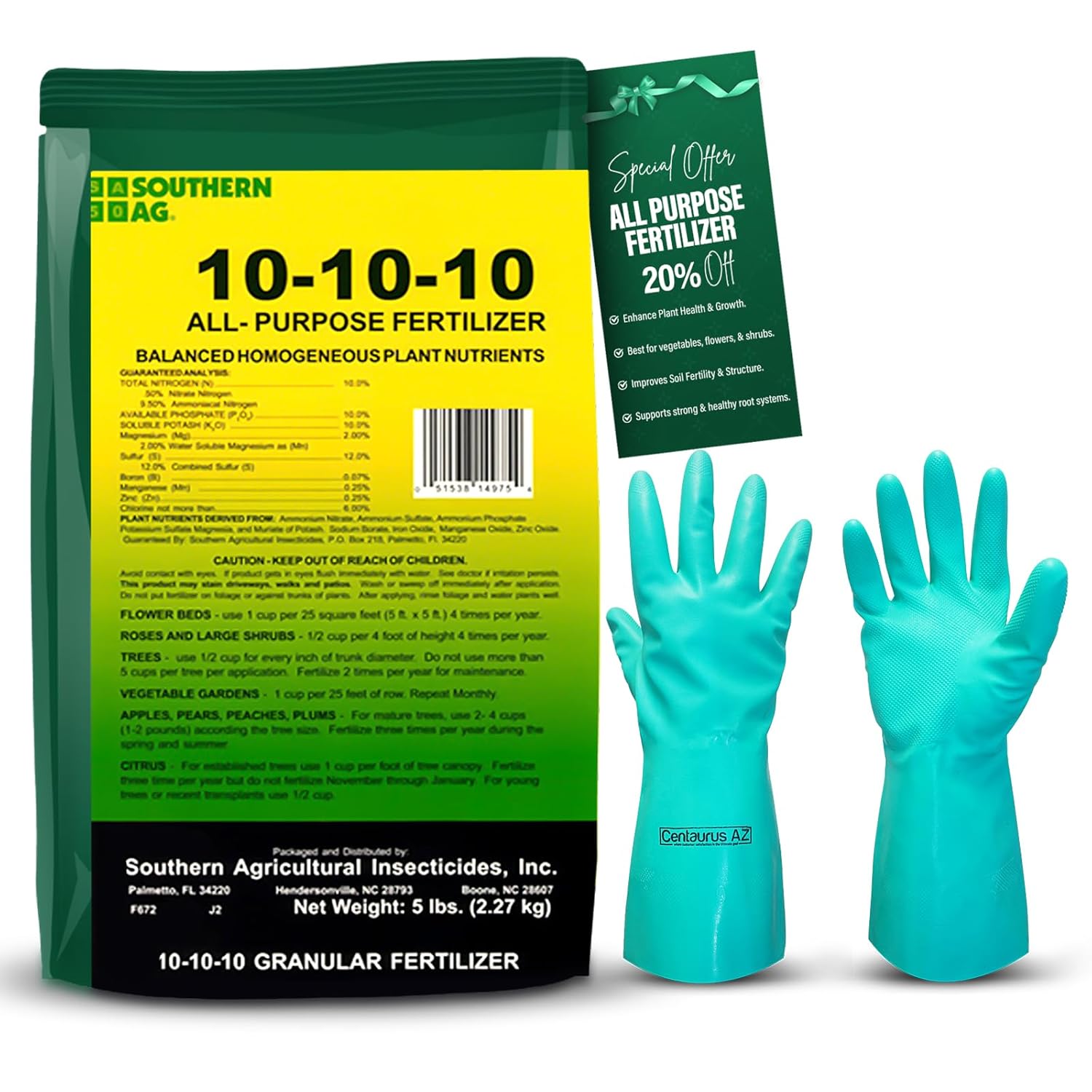 10-10-10 All-Purpose Granular Fertilizer 5LB B880277