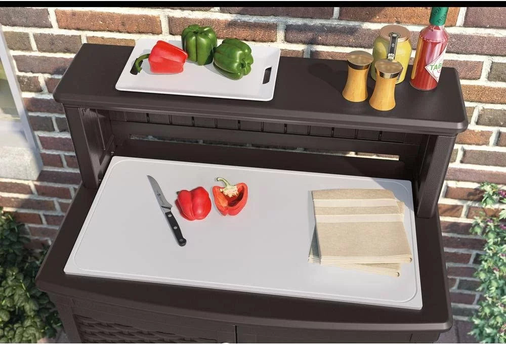 Patio Storage & Prep Station Y2474