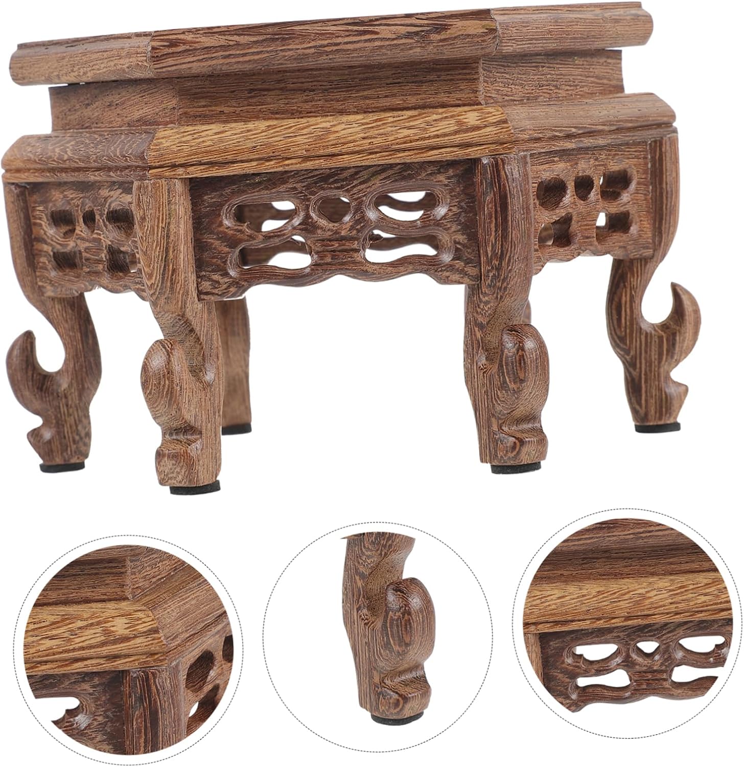 Wooden Plant Table Stand U87236