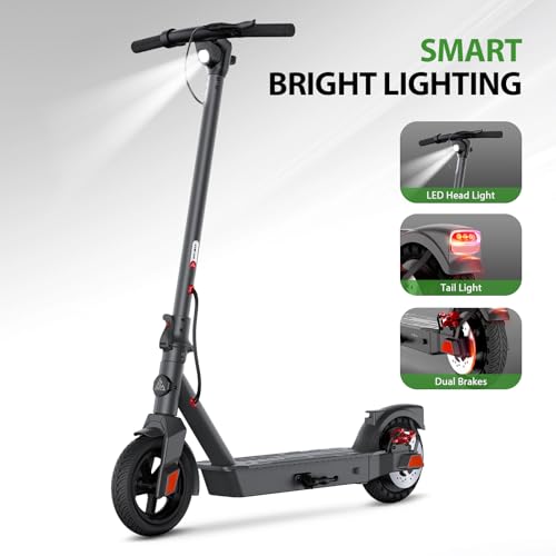 19 Mph Foldable Electric Scooter with 8.5" Rear Solid Tire K87237
