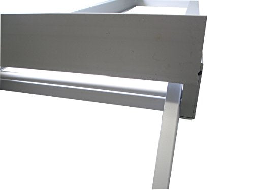 Anodized Aluminum 4 Step Flat Front Ladder Capacity 300lbs M1918