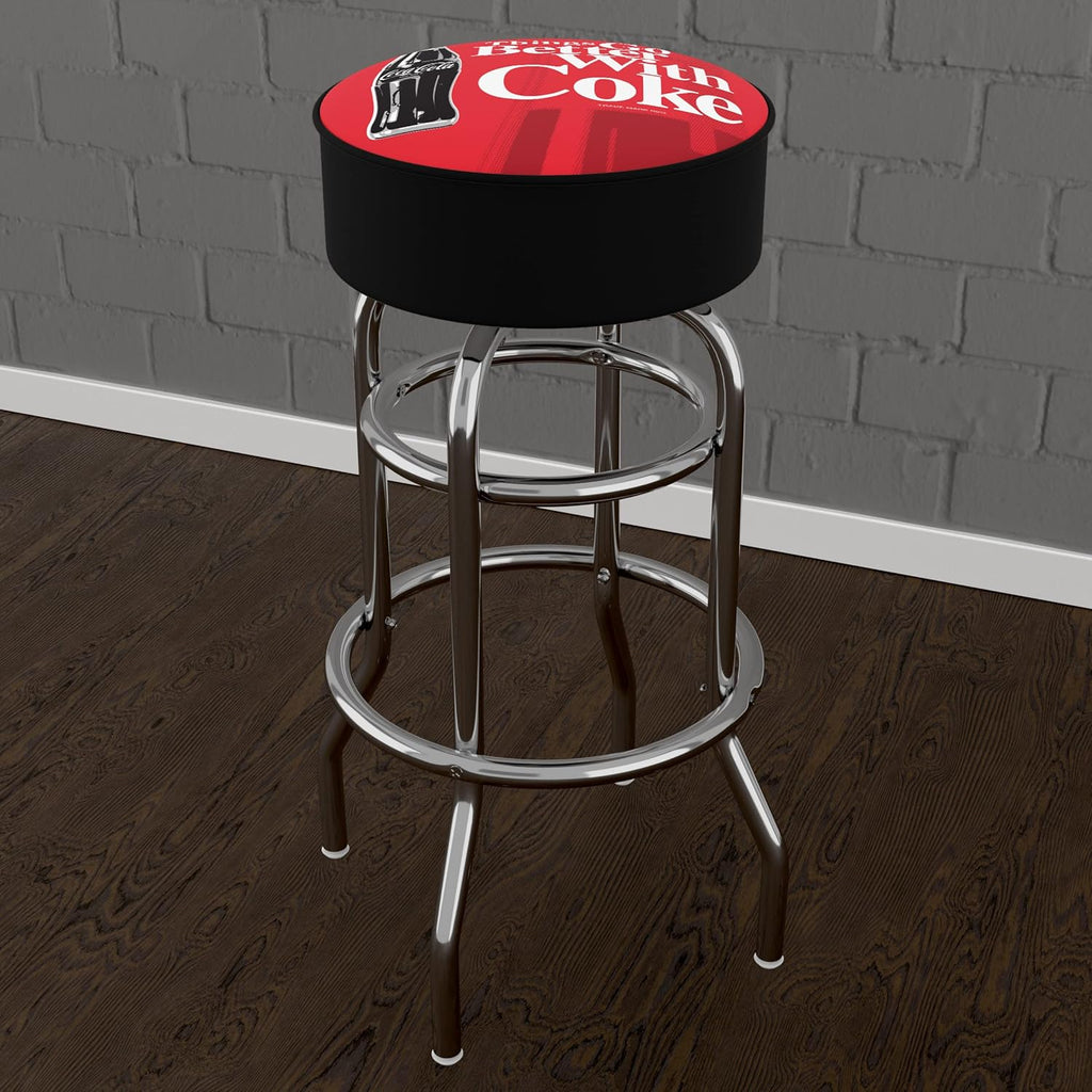 Foam Padded Seat Swivel Bar Stool R2290