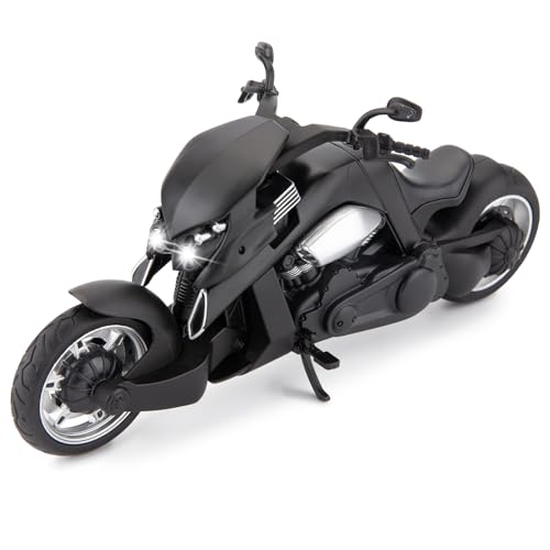 Black DieCast Motorcycle Model W265