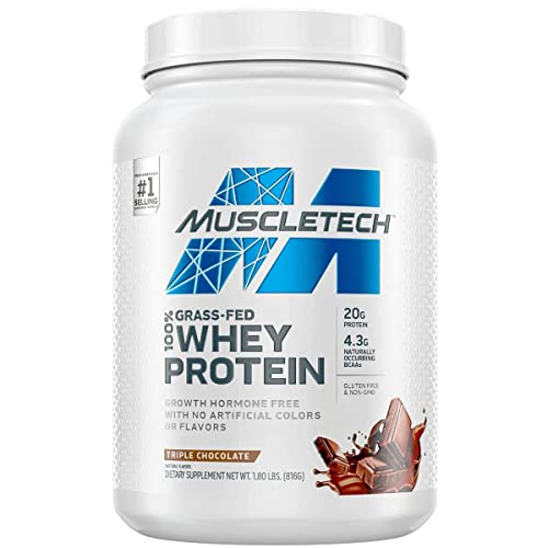 Triple Chocolate & Deluxe Vanilla Whey Protein Powder, 1.8 lbs Each Z338