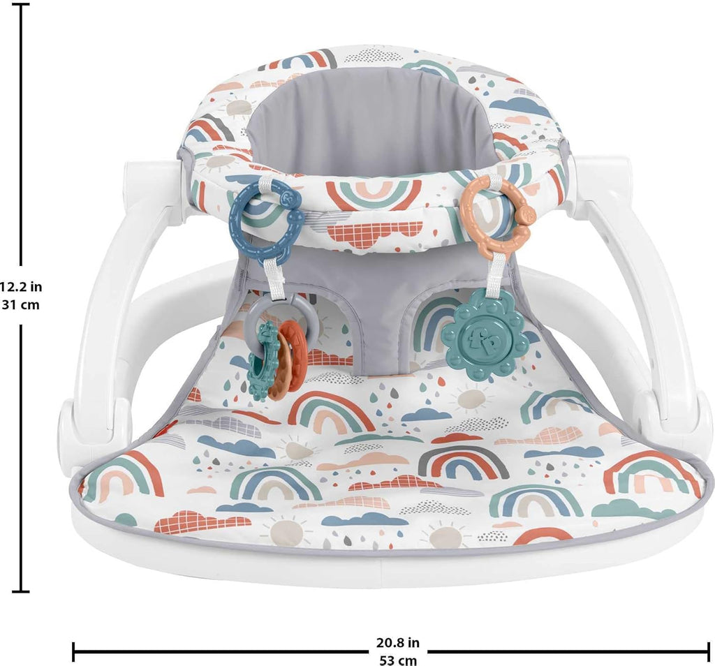 Portable Baby Floor Seat with Machine Washable Seat Pad K41436