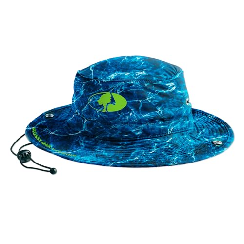 Mossy Oak Camo Cooling Bucket Hat with 3" Wide Brim W421