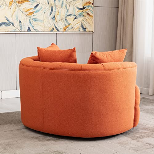 Swivel Accent Chair Chaise Lounge Club Round Chair B1468