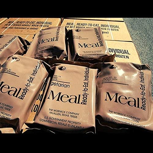 3 Pack 1250 Cal MRE Meals M51223