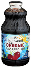 Organic Pure Fruit Juice Nectar Blend No Sugar Added Black Cherry 32 fl oz Pack of 3 X619807