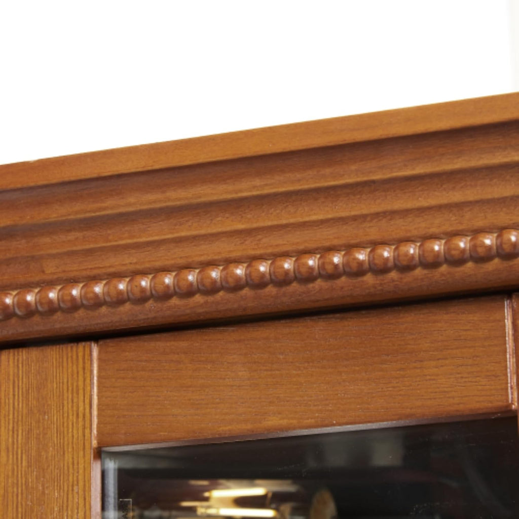 Curio Glass Corner Cabinet with Lights B206984