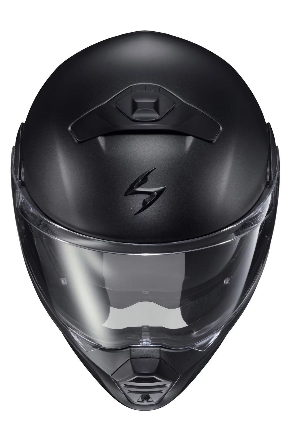 Matte Black Modular Motorcycle Helmet E6416