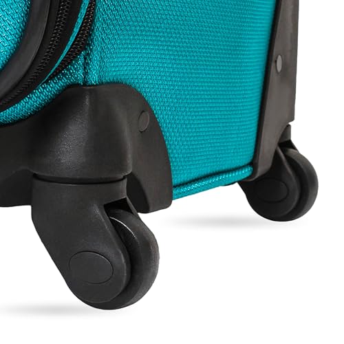 Black Softside Expandable Luggage, Checked-Large 29-Inch E37042