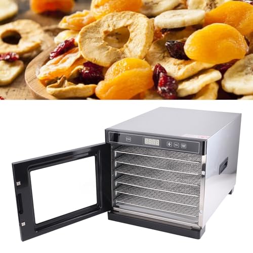 6 Layers Stainless Steel Food Dehydrator Q328