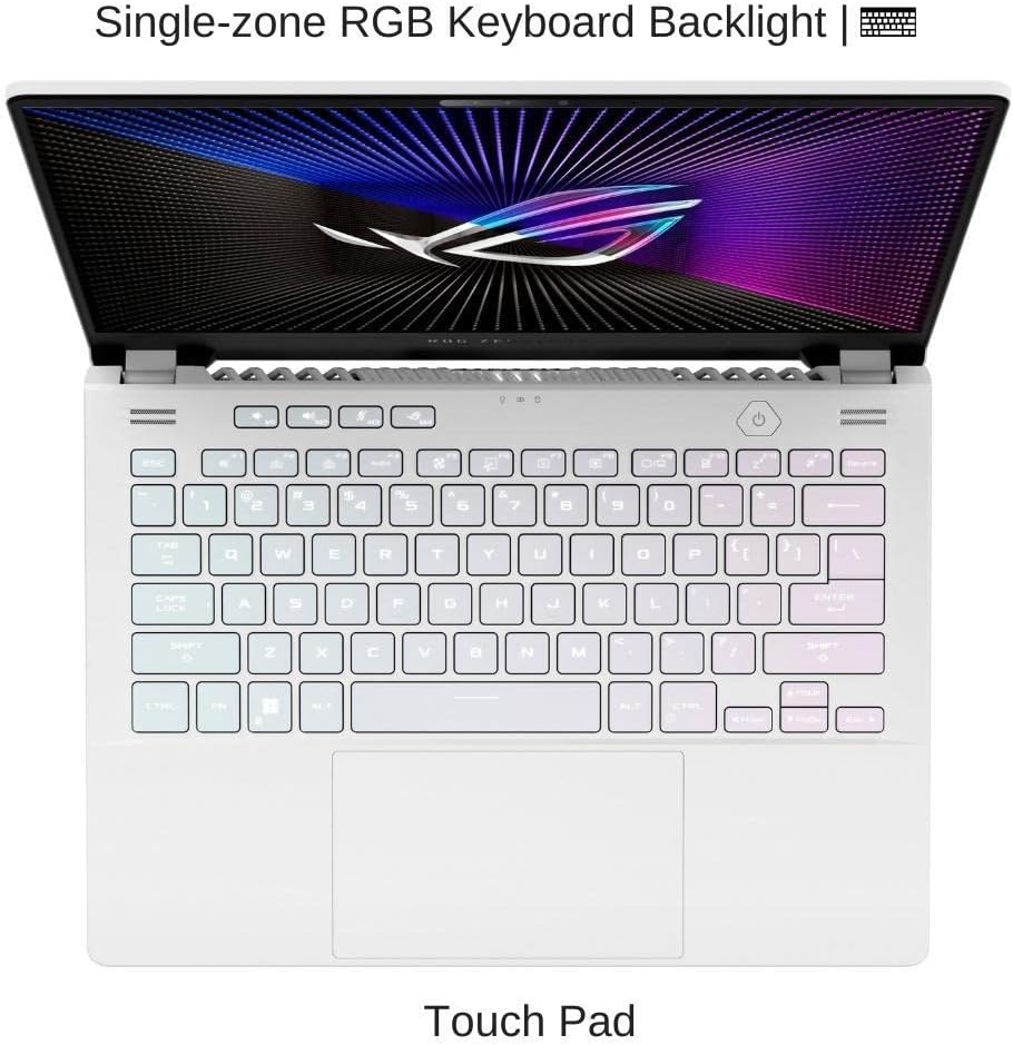 14" QHD Gaming Laptop, AMD Ryzen 9, 32GB DDR4, 2TB SSD, Windows 11 Home, White G215