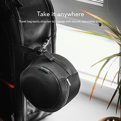 Orthopedic Memory Foam Travel Neck Pillow Set with Eye Masks, Earplugs, and Mesh Bag Y1262