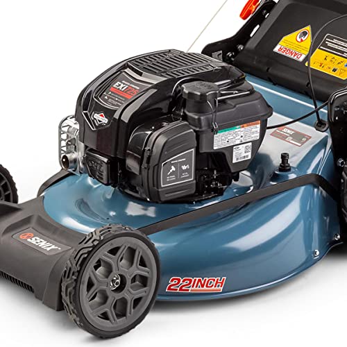 22-Inch Self Propelled Gas Lawn Mower with 163 cc 4-Cycle Engine G37604