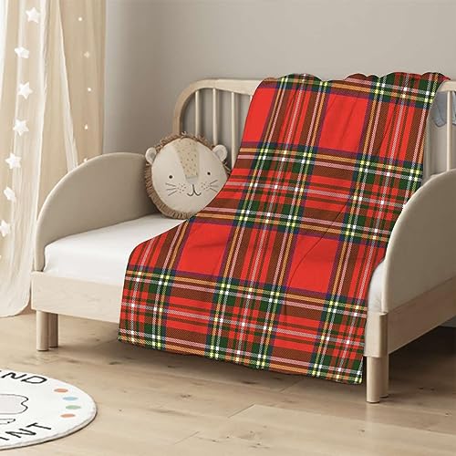Reversible Fluffy Plush Fleece Blanket 60x80 Inches O5598