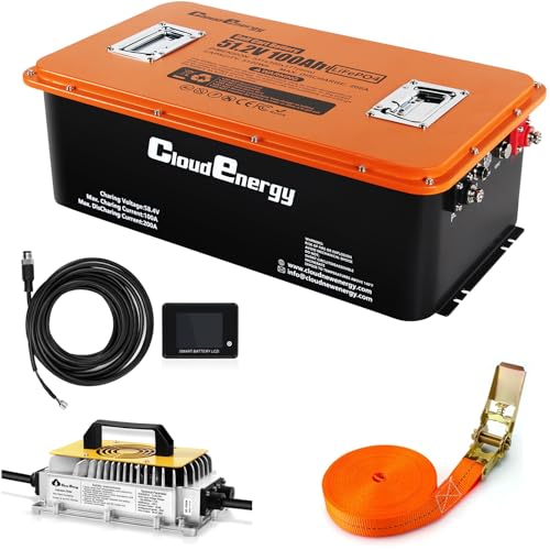 LiFePO4 Lithium Golf Cart Battery 48V 60AH 200A BMS P6193