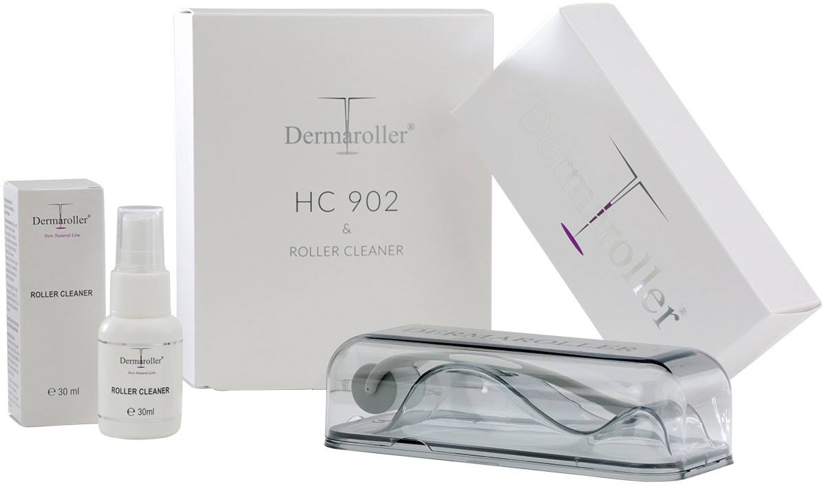 Home Care Dermaroller + Roller Cleaner Skincare Set H8247