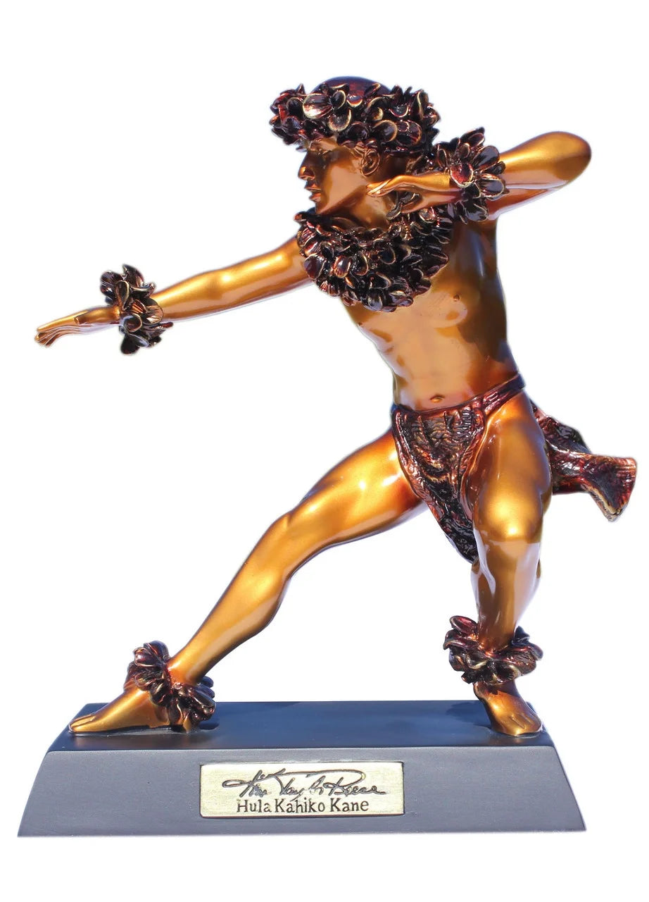 Hawaiian Hula Dancer Statue K721