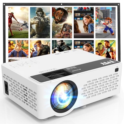 Mini Projector, 1080P Full HD Portable Projector C53788