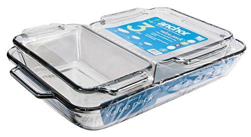 3 Piece Glass Baking Dish Set I4970
